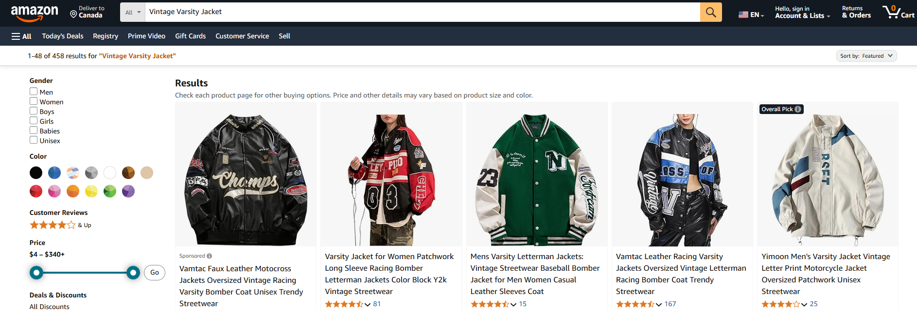 Vintage Varsity Jacket